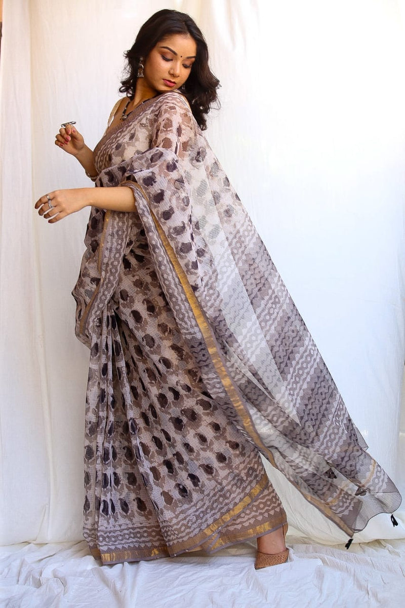 Kota doroa cotton saree