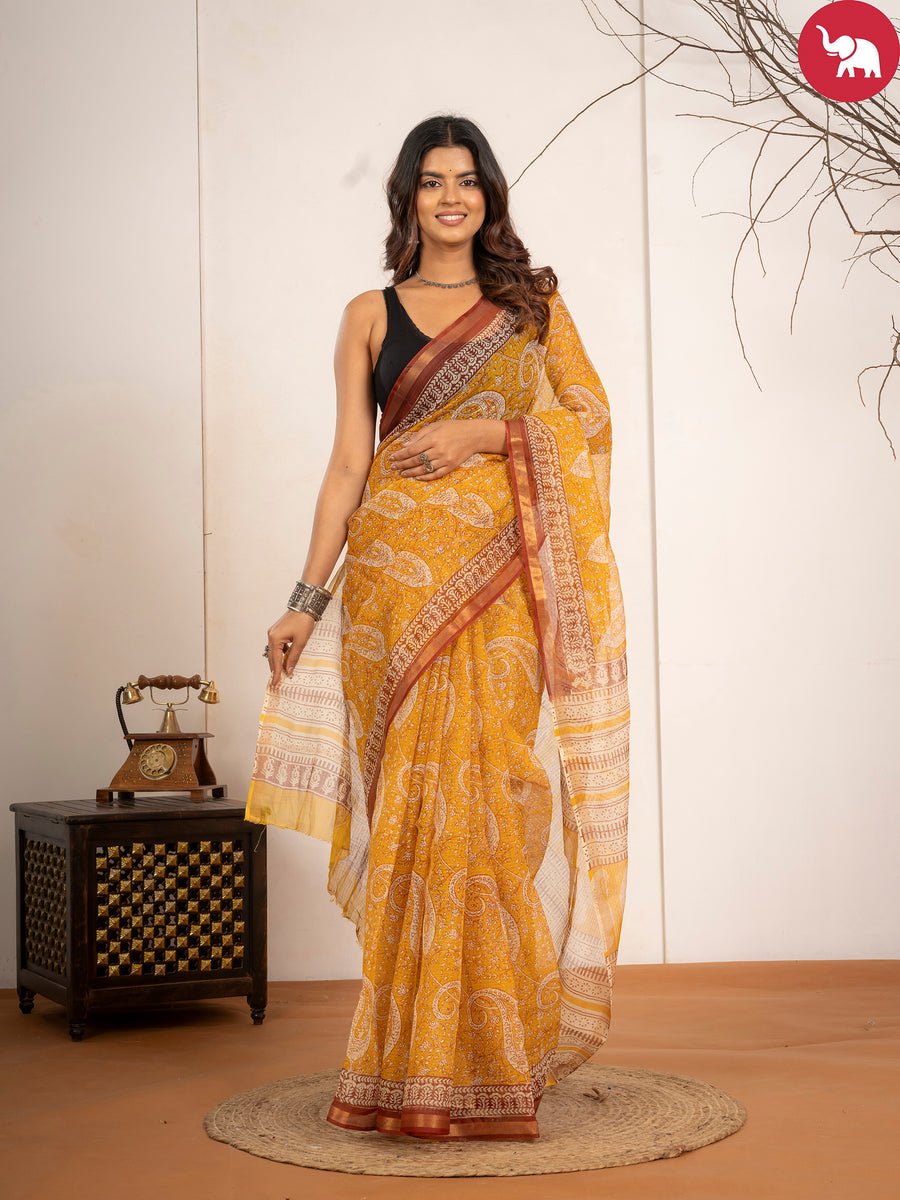Kota doroa cotton saree