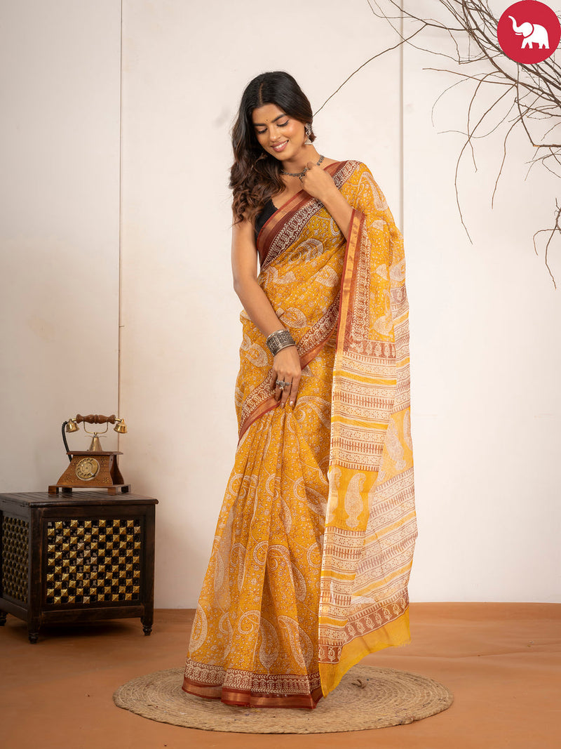 Kota doroa cotton saree